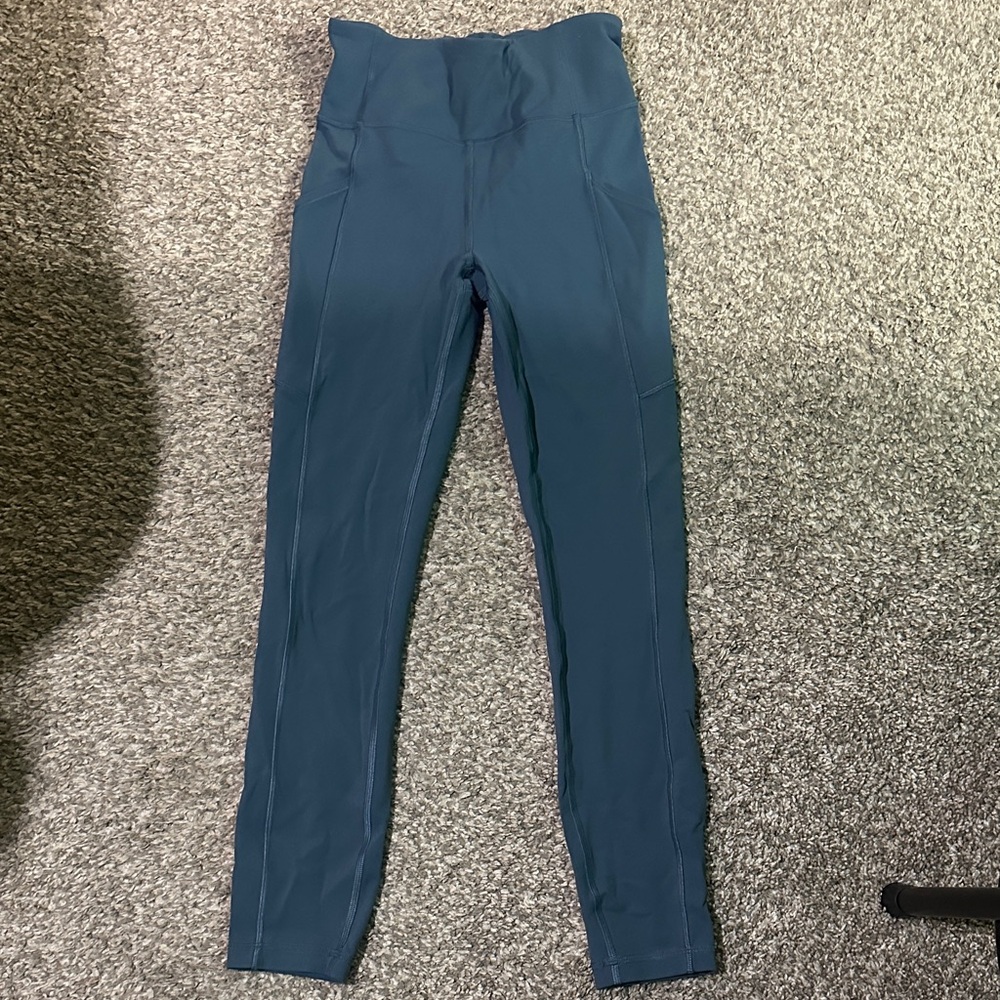 Lululemon Blue Leggings 25”